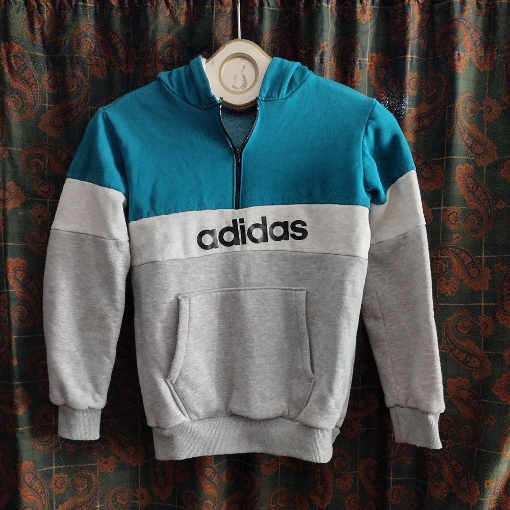 VTG ADIDAS Youth Hoodie Size 14